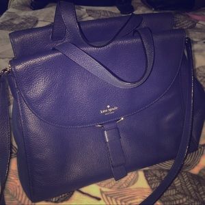 Large Deep Blue Kate Spade Bag